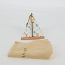 LOUIS VUITTON Monogram Multicolor Berlango Münzbörse Weiß M58028 Auth 137390V-12