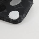 LOUIS VUITTON Eclipse Yayoi Kusama Pochette Cles Coin Purse M81929 Auth 137391M-16