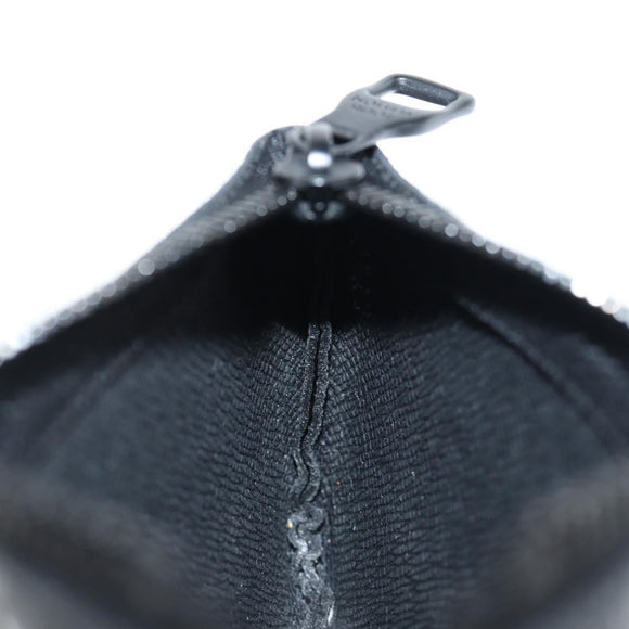 LOUIS VUITTON Eclipse Yayoi Kusama Pochette Cles Coin Purse M81929 Auth 137391M