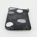 LOUIS VUITTON Eclipse Yayoi Kusama Pochette Cles Coin Purse M81929 Auth 137391M-4