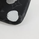 LOUIS VUITTON Eclipse Yayoi Kusama Pochette Cles Coin Purse M81929 Auth 137391M-14