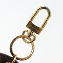 LOUIS VUITTON Damier Ebene Key Holder Illustre Charm M65138 LV Auth 137392-4