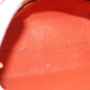 LOUIS VUITTON Monogram Vernis Fluo Reade PM Bag Pink Orange M91903 Auth 137397-11