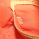 LOUIS VUITTON Monogram Vernis Fluo Reade PM Bag Pink Orange M91903 Auth 137397-12