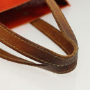 LOUIS VUITTON Monogram Vernis Fluo Reade PM Bag Pink Orange M91903 Auth 137397-7