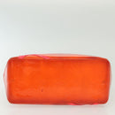 LOUIS VUITTON Monogram Vernis Fluo Reade PM Bag Pink Orange M91903 Auth 137397-5