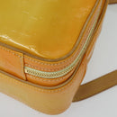 LOUIS VUITTON Monogram Vernis Marley Backpack Yellow M91040 LV Auth 137398-14