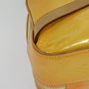 LOUIS VUITTON Monogram Vernis Marley Backpack Yellow M91040 LV Auth 137398-15