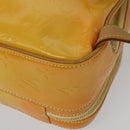 LOUIS VUITTON Monogram Vernis Marley Backpack Yellow M91040 LV Auth 137398-16