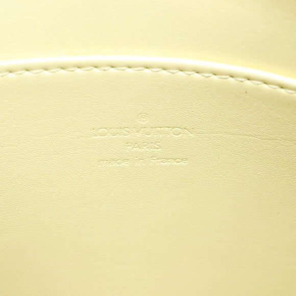 LOUIS VUITTON Monogram Vernis Marley Backpack Yellow M91040 LV Auth 137398