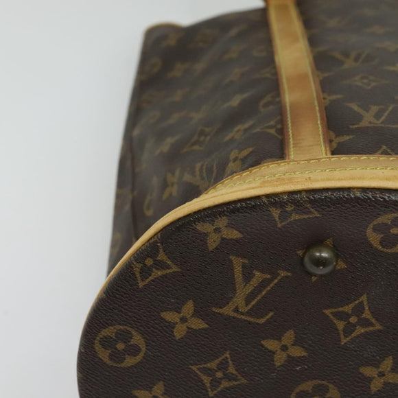 LOUIS VUITTON Monogram Bucket GM Shoulder Bag M42236 LV Auth 137413