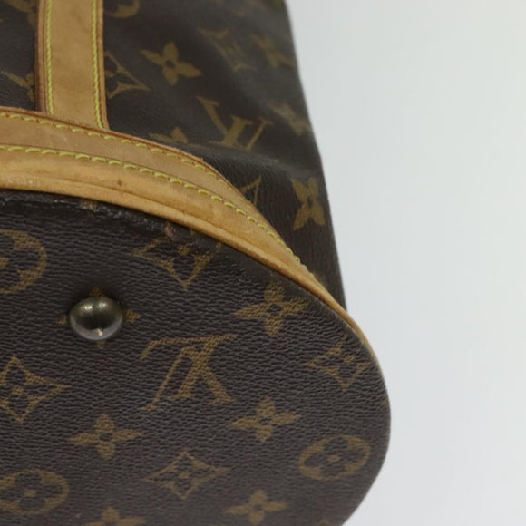 LOUIS VUITTON Monogram Bucket GM Shoulder Bag M42236 LV Auth 137413