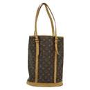 LOUIS VUITTON Monogram Bucket GM Shoulder Bag M42236 LV Auth 137413-3