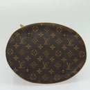 LOUIS VUITTON Monogram Bucket GM Shoulder Bag M42236 LV Auth 137413-5