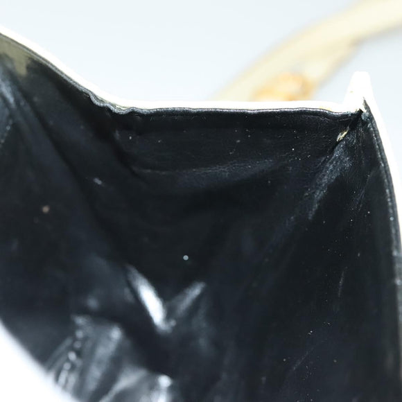 Salvatore Ferragamo Gancini Shoulder Bag Suede Beige Gold Auth 137419