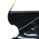 Salvatore Ferragamo Gancini Shoulder Bag Suede Beige Gold Auth 137419-20