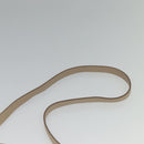 Salvatore Ferragamo Gancini Hand Bag Leather 2way Pink Gold Auth 137425-14