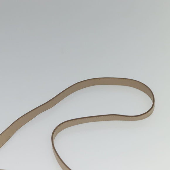 Salvatore Ferragamo Gancini Hand Bag Leather 2way Pink Gold Auth 137425