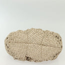 Salvatore Ferragamo Gancini Hand Bag Leather Champagne Gold Auth 137426-9