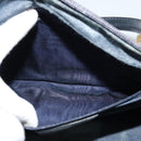 GUCCI GG Supreme Sherry Line Boston Bag PVC Navy Gold 24 012 3842 Auth 137431-11