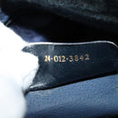 GUCCI GG Supreme Sherry Line Boston Bag PVC Navy Gold 24 012 3842 Auth 137431-12