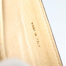 CELINE Macadam Canvas Shoulder Bag PVC Leather Brown Gold Auth 137434-12