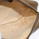 GUCCI GG Supreme Web Sherry Line Bag PVC Beige Gold 904 02 004 Auth 137440-17