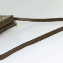 GUCCI GG Supreme Web Sherry Line Bag PVC Beige Gold 904 02 004 Auth 137440-7