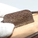 GUCCI GG Supreme Web Sherry Line Shoulder Bag PVC Beige Gold Auth 137441-20