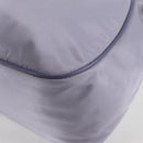 PRADA Shoulder Bag Nylon Purple Silver Auth 137447V-17