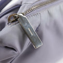 PRADA Shoulder Bag Nylon Purple Silver Auth 137447V-10