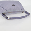 PRADA Shoulder Bag Nylon Purple Silver Auth 137447V-7