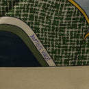 HERMES Carre 90 Scarf ""CA DECOIFFE!"" Silk Beige Auth 137450M-11