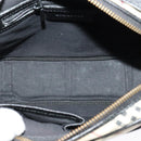 BURBERRY Nova Check Shoulder Bag Canvas Beige Auth 137455-11