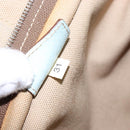 PRADA Tote Bag Canvas Beige Auth 137463-12