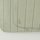 CHANEL Mademoiselle Double Chain Bag Leather Peppermint Silver CC Auth 137465-4