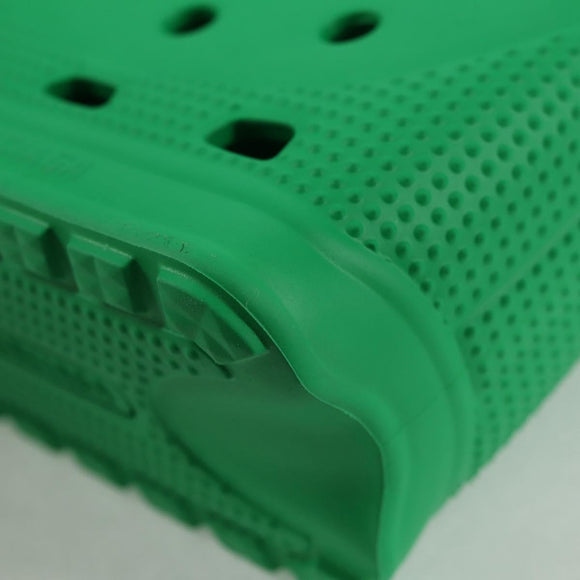 BALENCIAGA Shoulder Bag Rubber Crocs Collaboration Green Auth 137470M