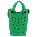 BALENCIAGA Shoulder Bag Rubber Crocs Collaboration Green Auth 137470M-2