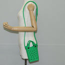 BALENCIAGA Shoulder Bag Rubber Crocs Collaboration Green Auth 137470M-20