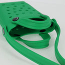 BALENCIAGA Shoulder Bag Rubber Crocs Collaboration Green Auth 137470M-6