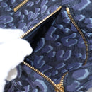 LOUIS VUITTON One Piece Shirt Denim Navy LV Auth 137475M-10