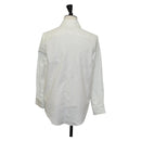 LOUIS VUITTON Printed Shirt And Tie Shirt Cotton White LV Auth 137477M-2