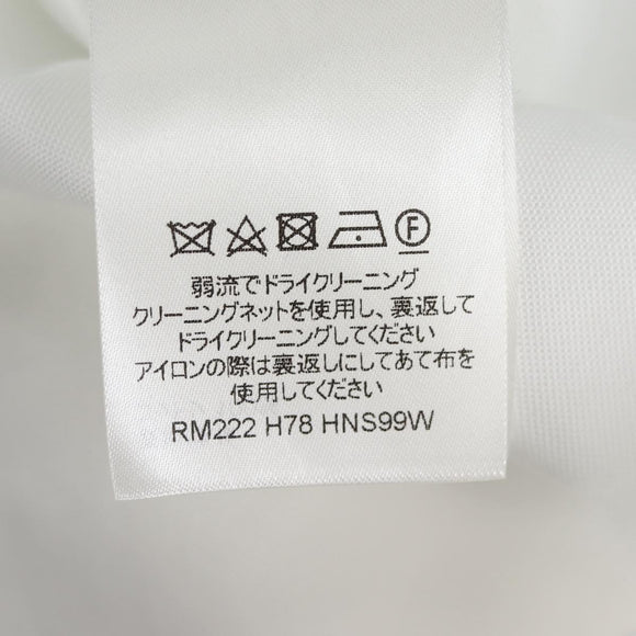 LOUIS VUITTON Printed Shirt And Tie Shirt Cotton White LV Auth 137477M