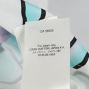LOUIS VUITTON Printed Shirt And Tie Shirt Cotton White LV Auth 137477M-22