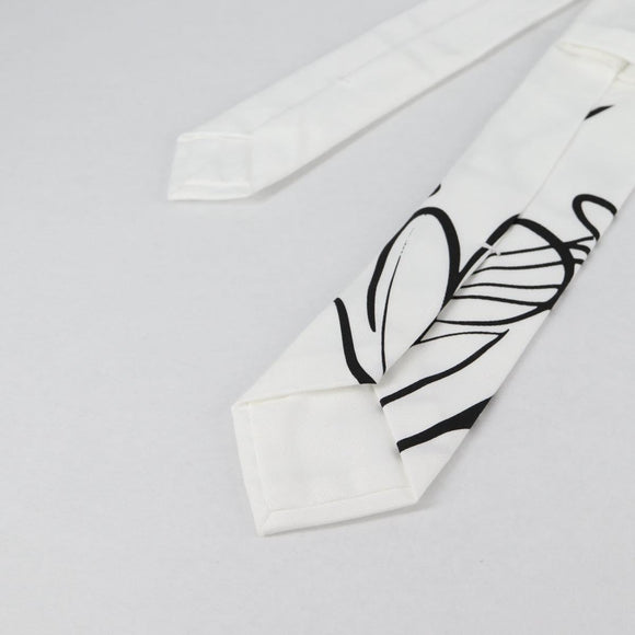 LOUIS VUITTON Printed Shirt And Tie Shirt Cotton White LV Auth 137477M