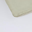 CHANEL COCO Mark Cambon Line Shoulder Bag Leather White Silver CC Auth 137480-15