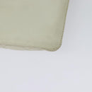 CHANEL COCO Mark Cambon Line Shoulder Bag Leather White Silver CC Auth 137480-16