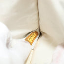 CHANEL COCO Mark Cambon Line Shoulder Bag Leather White Silver CC Auth 137480-12