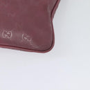 GUCCI GG Implementation Shoulder Bag PVC Pink Gold 201446 Auth 137486-16