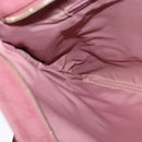 GUCCI GG Implementation Shoulder Bag PVC Pink Gold 201446 Auth 137486-20